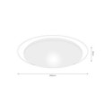 Milagro ML6411 Plafon SONIC 100W LED O850 mm