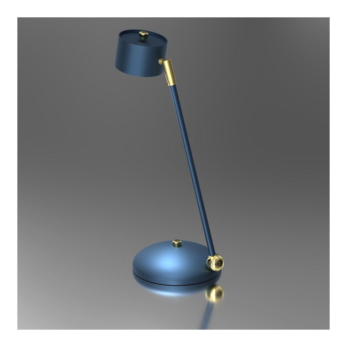 Milagro MLP7776 Lampka biurkowa ARENA BLUE/GOLD 1xGX53