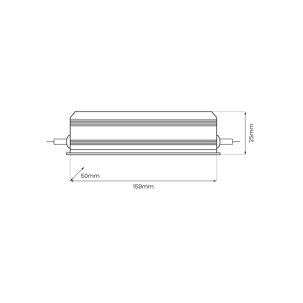 Zasilacz LED 60W IP67 24V EKZAS0425