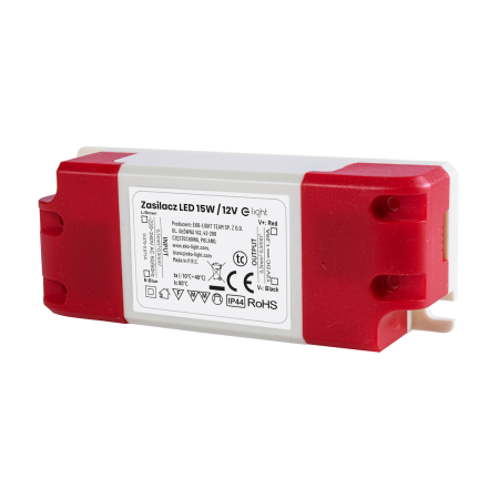 Zasilacz LED 15W IP44 EKZAS0419