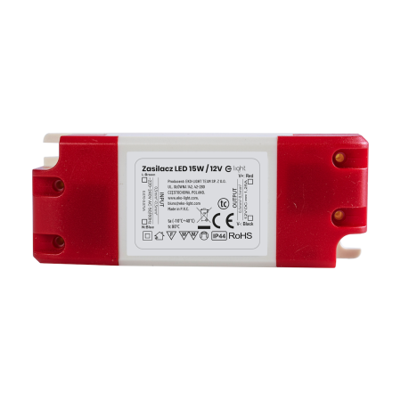 Zasilacz LED 15W IP44 EKZAS0419