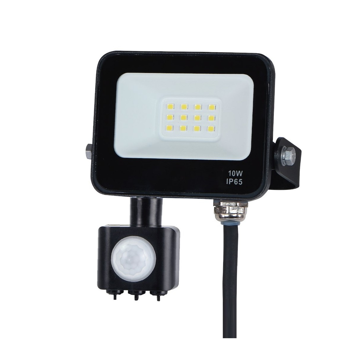 Naświetlacz LED 10W PIR 4000K