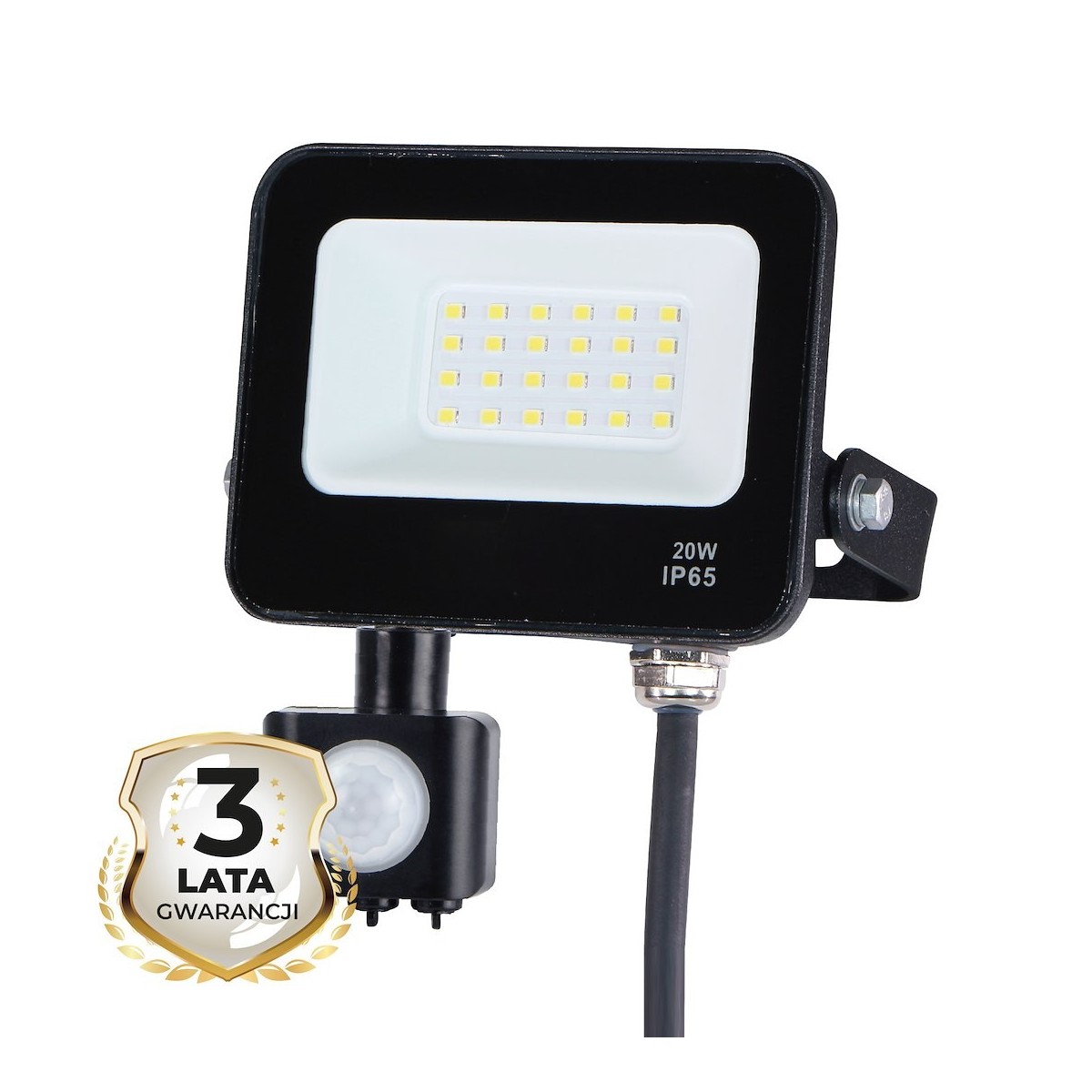Naświetlacz LED 20W PIR