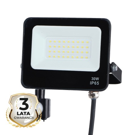 Naświetlacz LED 30W PIR