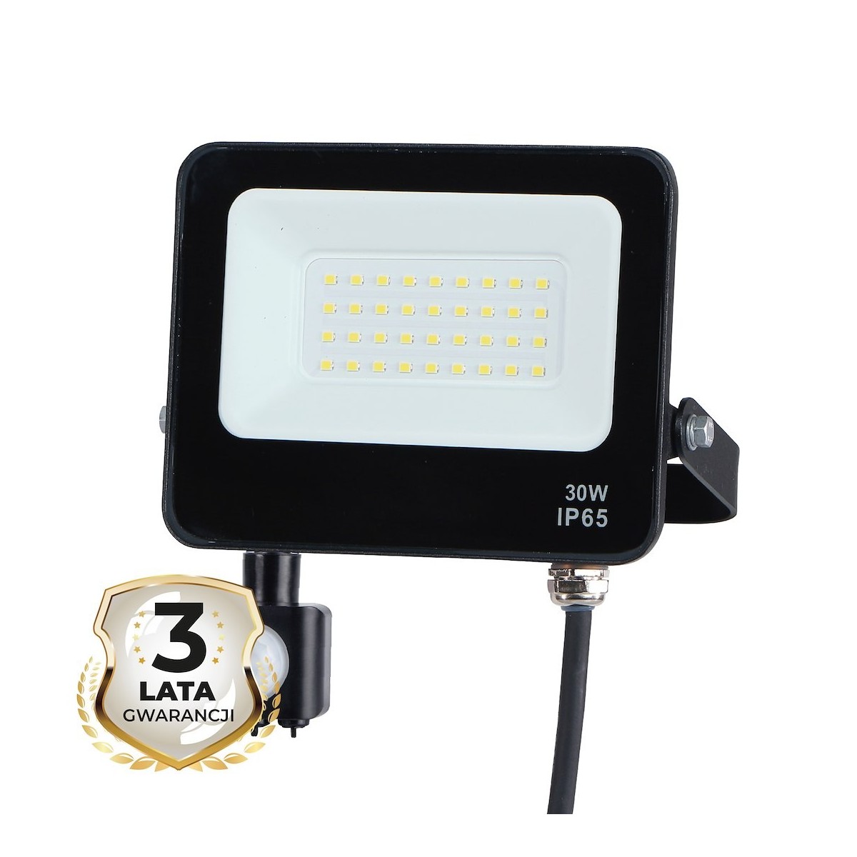 Naświetlacz LED 30W PIR