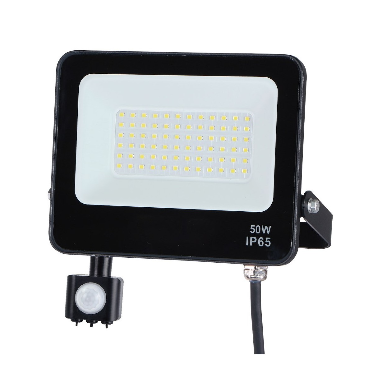 Naświetlacz LED 50W PIR 4000K