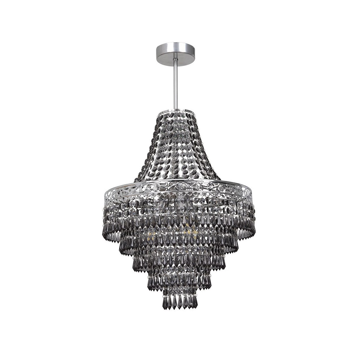 Żyrandol CORAL Black 3xE14