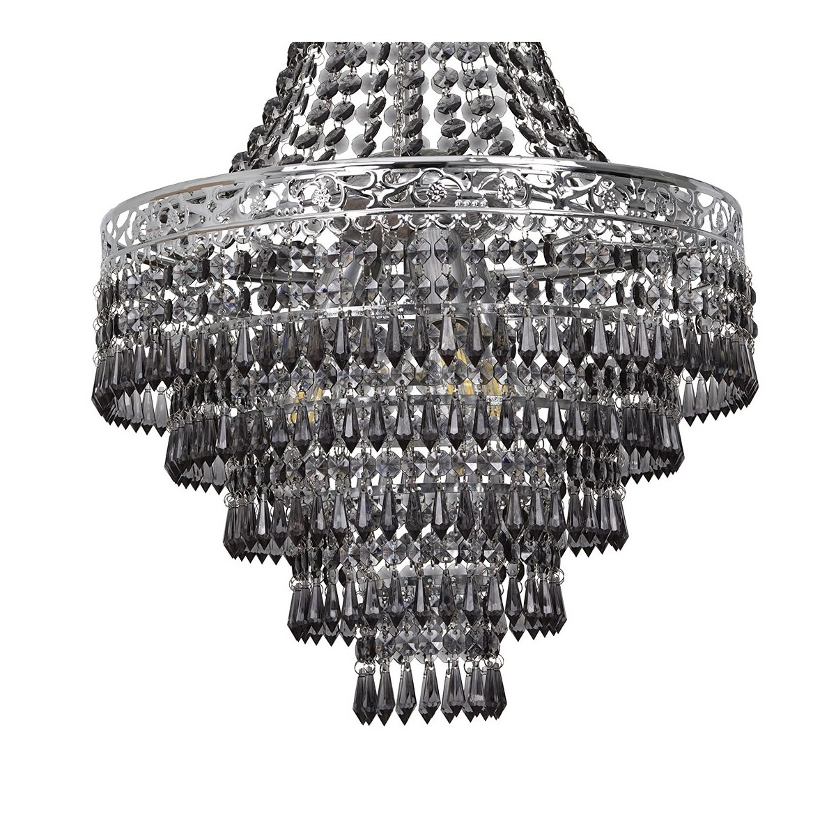 Żyrandol CORAL Black 3xE14
