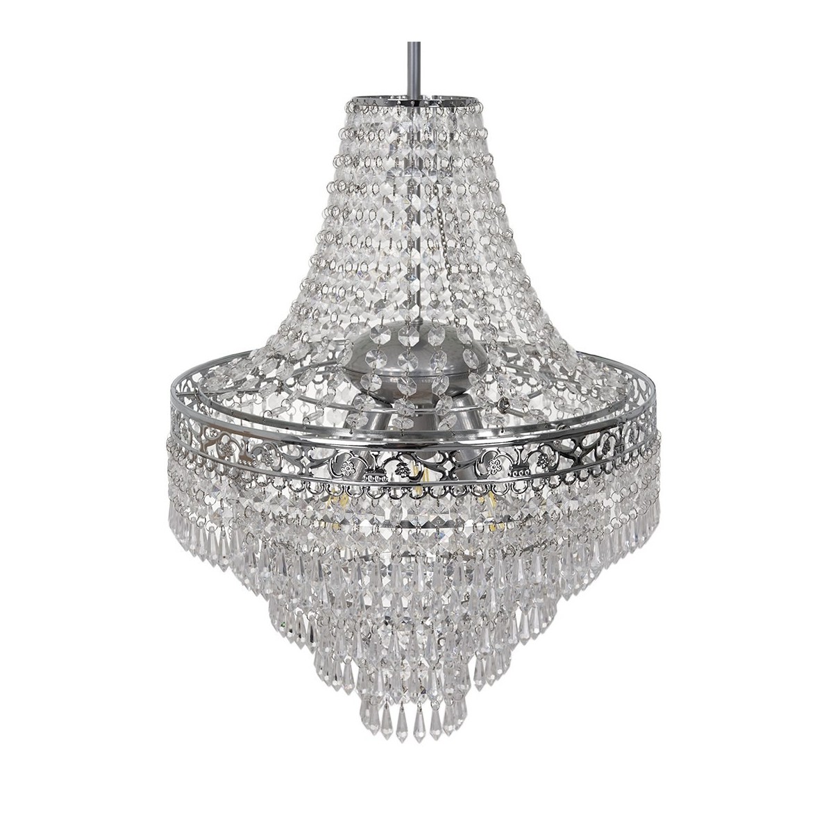 Żyrandol CORAL glamour 3xE14