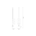 Kinkiet TORCH Czarny LED