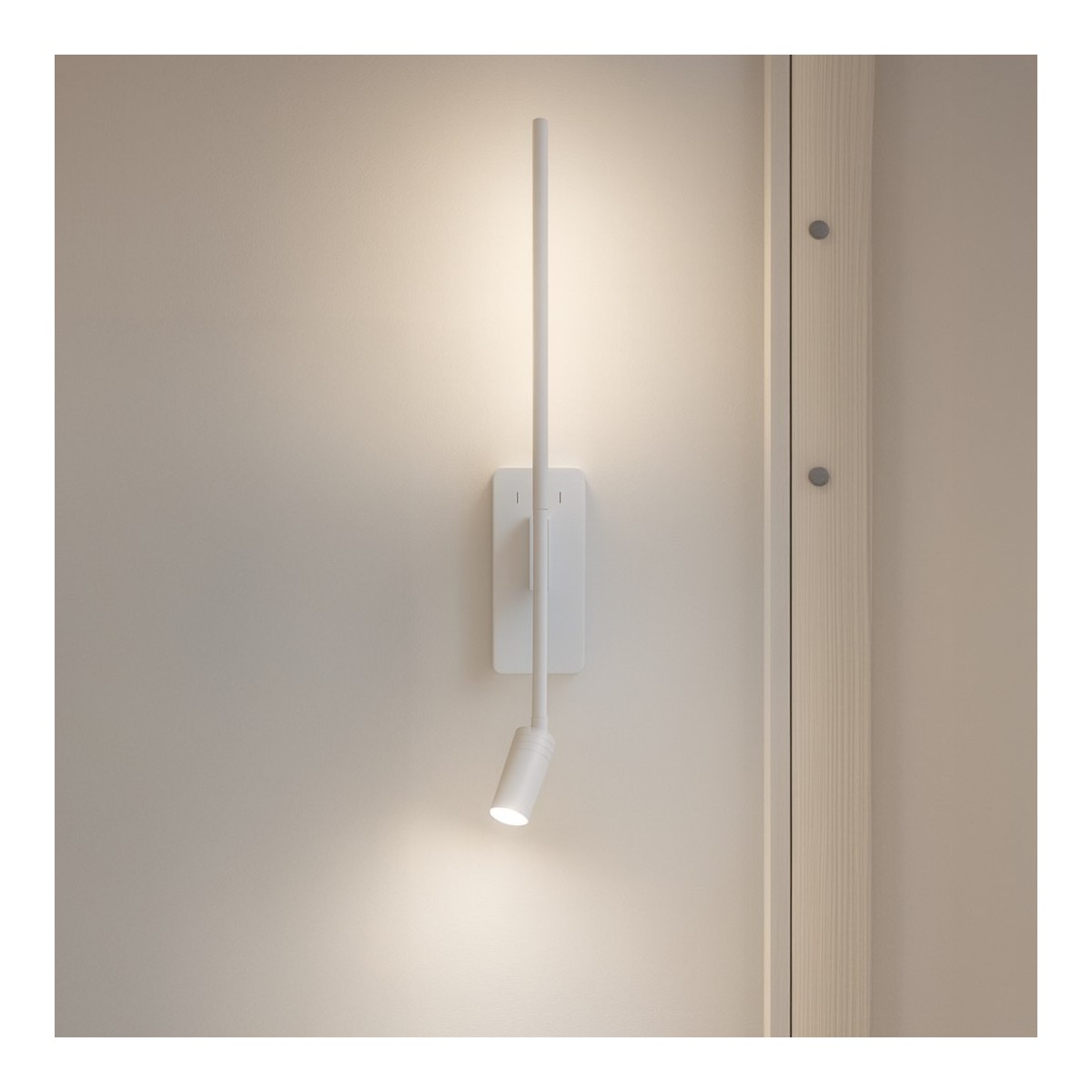 Milagro ML1567 Kinkiet Torch Biały 6W+3W 4000K