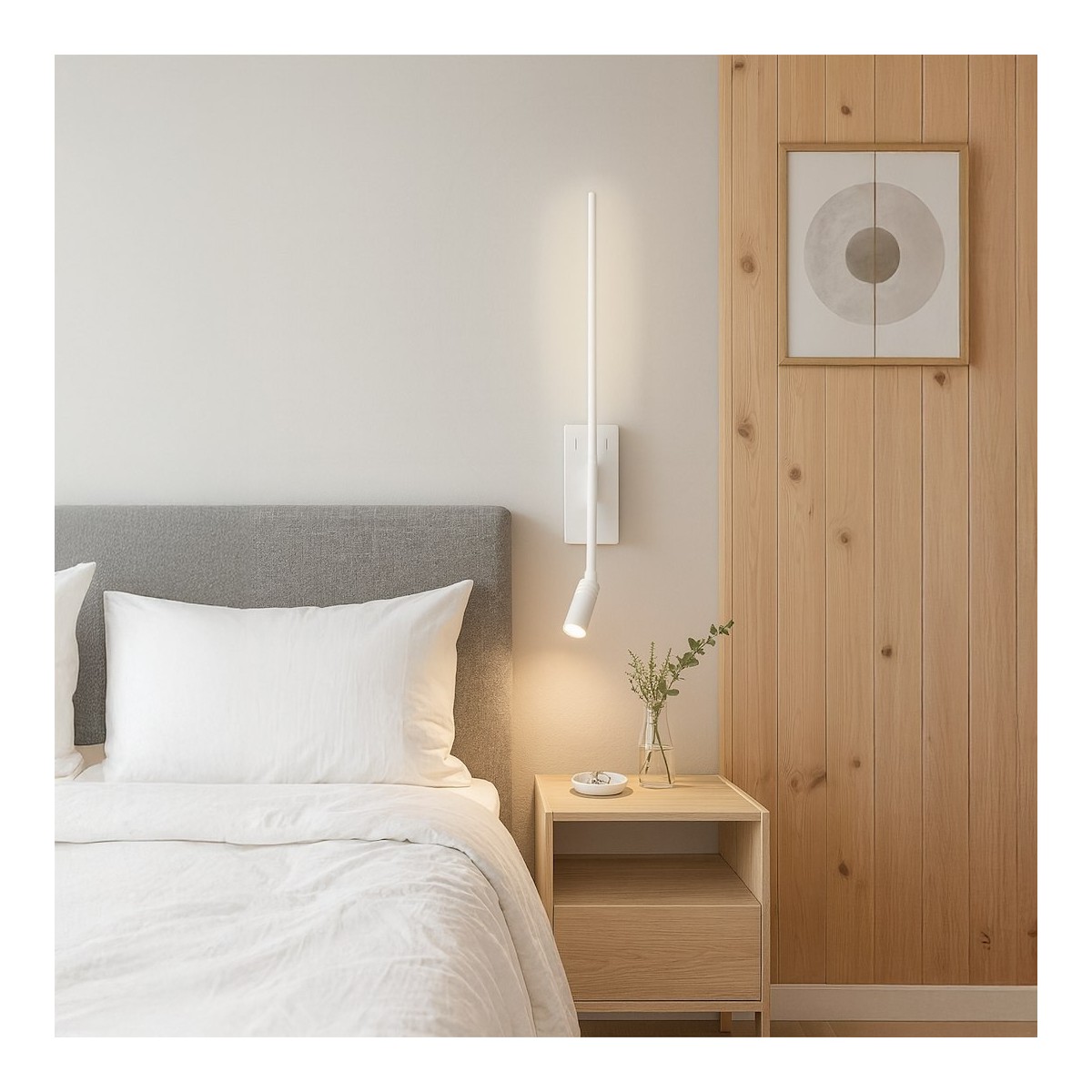 Milagro ML1567 Kinkiet Torch Biały 6W+3W 4000K