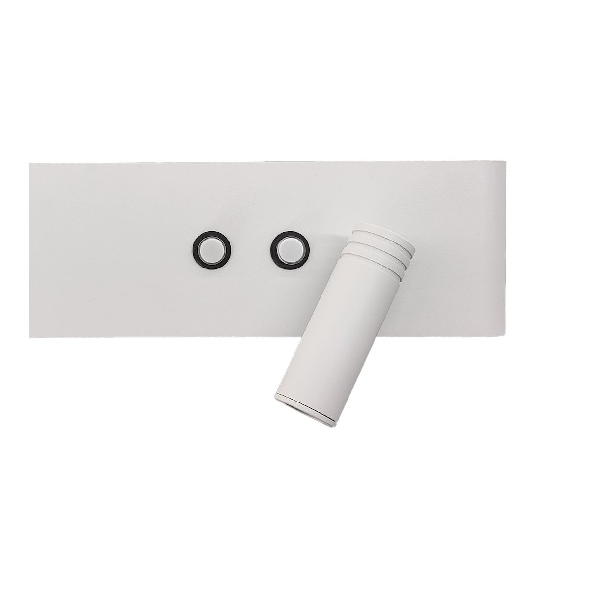 Milagro ML1569 Kinkiet Resort prawy 10W + 3W LED 4000K Biały