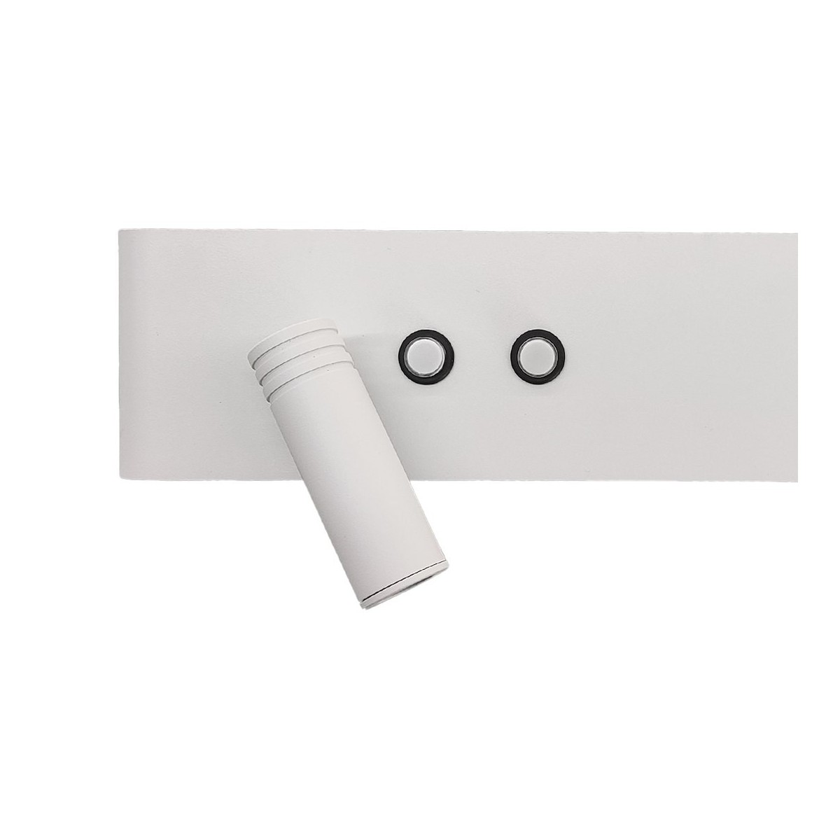 Milagro ML1571 Kinkiet Resort lewy 10W + 3W LED 4000K Biały