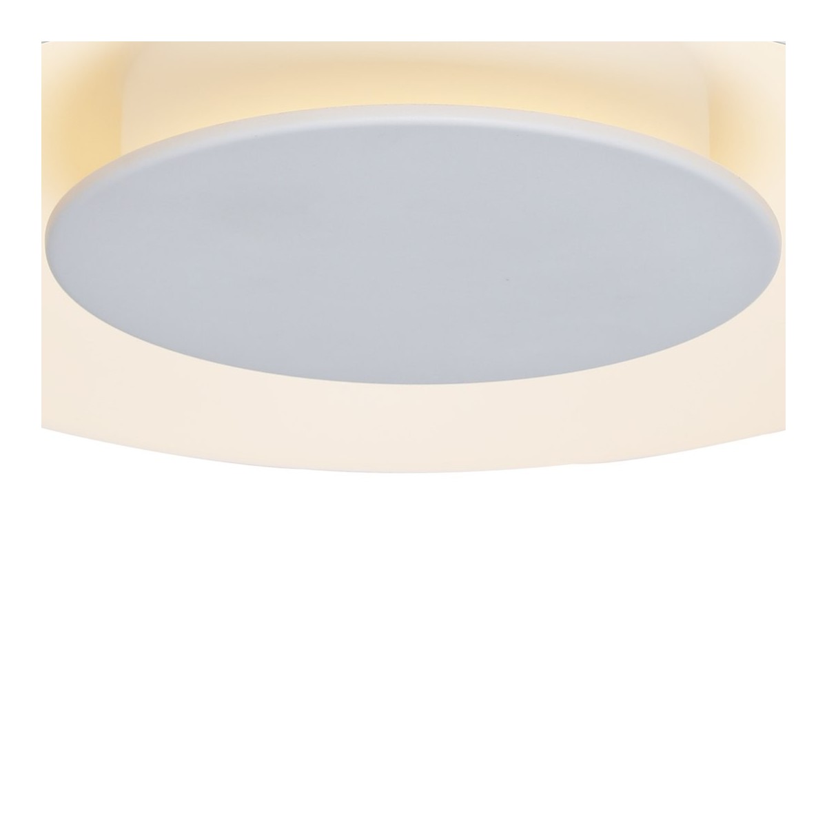 Milagro ML1810 Lampa sufitowa Piattino Biały 30W LED 3000K-4000k-6000K