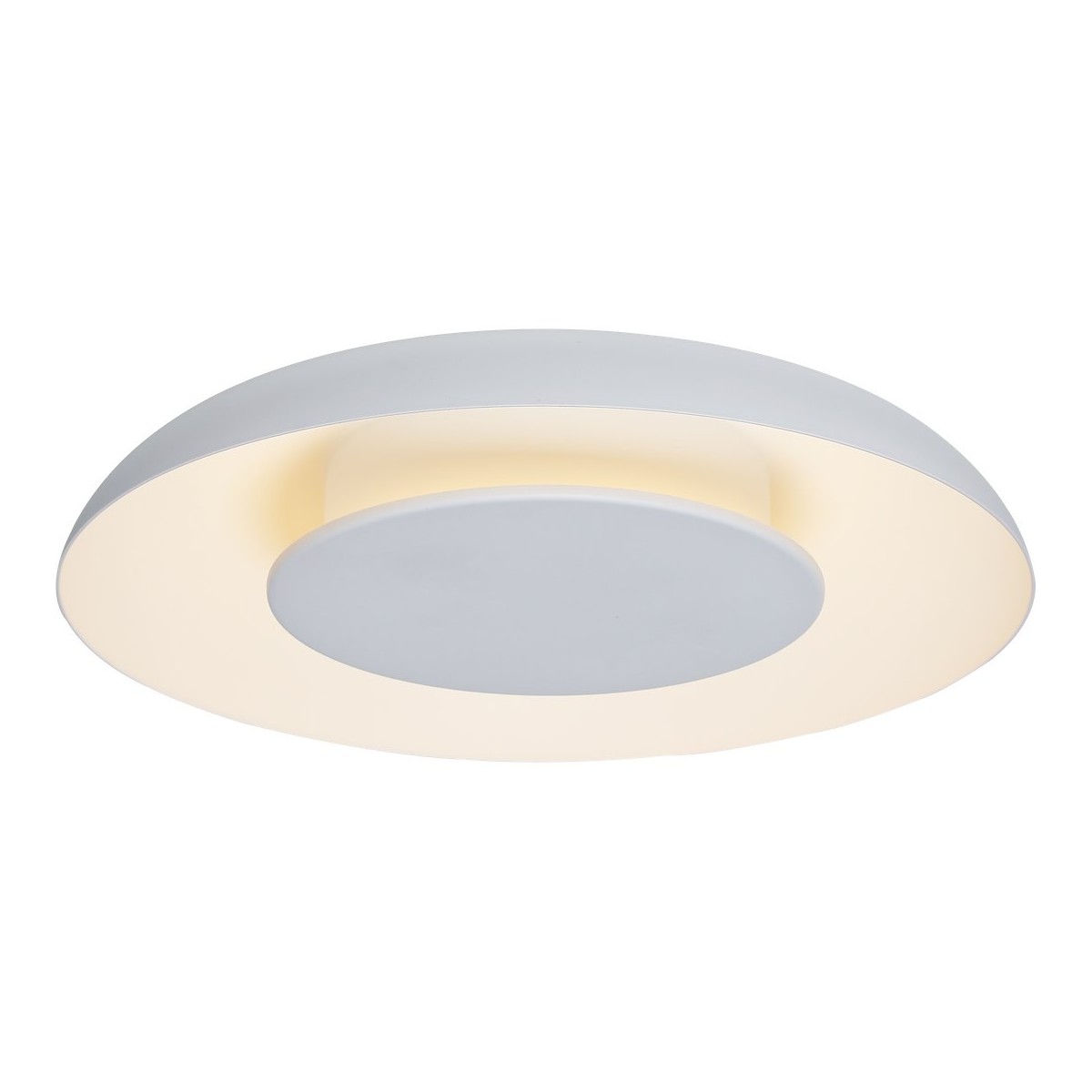 Milagro ML1810 Lampa sufitowa Piattino Biały 30W LED 3000K-4000k-6000K