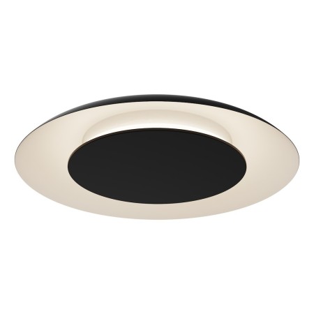 Czarna lampa sufitowa PIATTINO 30W LED 3000K-6000K