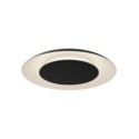 Czarna lampa sufitowa PIATTINO 30W LED 3000K-6000K