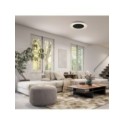 Czarna lampa sufitowa PIATTINO 30W LED 3000K-6000K