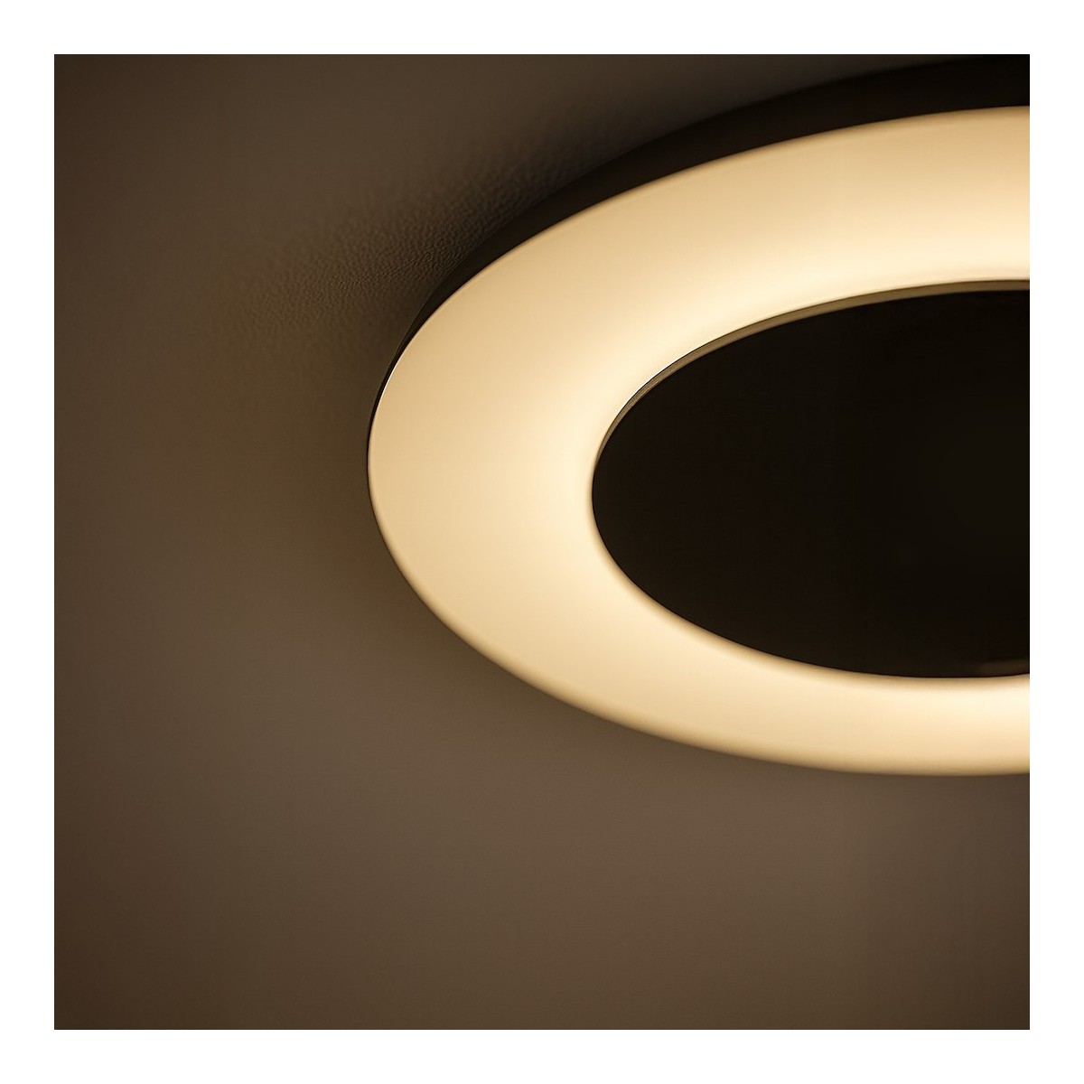 Milagro ML1811 Lampa sufitowa Piattino Czarny 30W LED 3000K-4000k-6000K