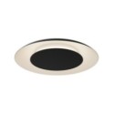 Czarna lampa sufitowa PIATTINO 30W LED 3000K-6000K