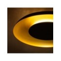 Lampa sufitowa PIATTINO Czarny Złoty LED 30W