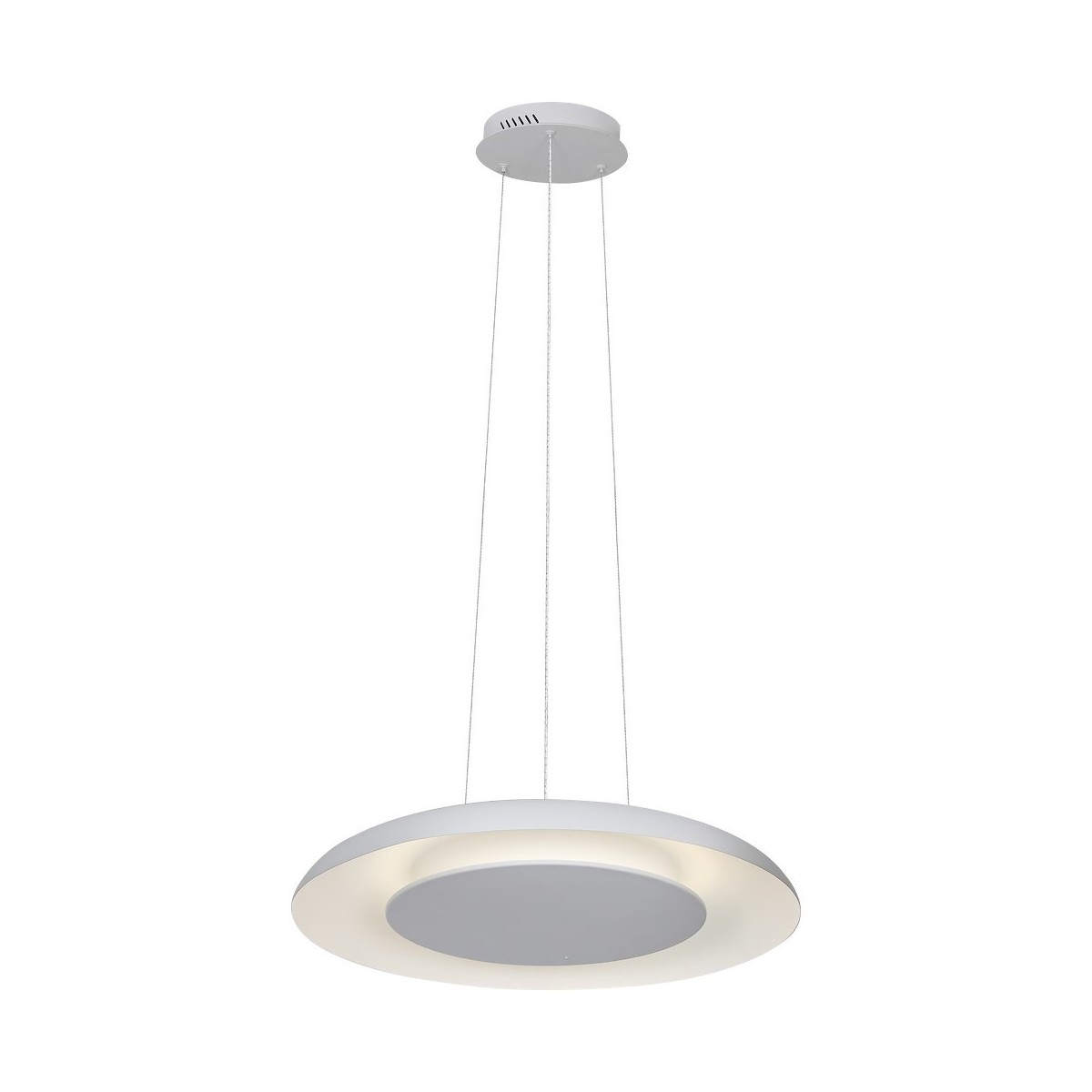 Lampa wisząca PIATTINO Biała 30W LED nowoczesna