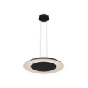 Czarna lampa wisząca PIATTINO LED 30W CCT
