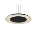 Czarna lampa wisząca PIATTINO LED 30W CCT