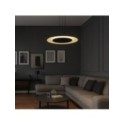 Czarna lampa wisząca PIATTINO LED 30W CCT