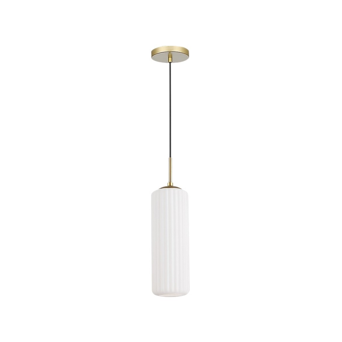Lampa wisząca Vesta 1xE27 złote detale