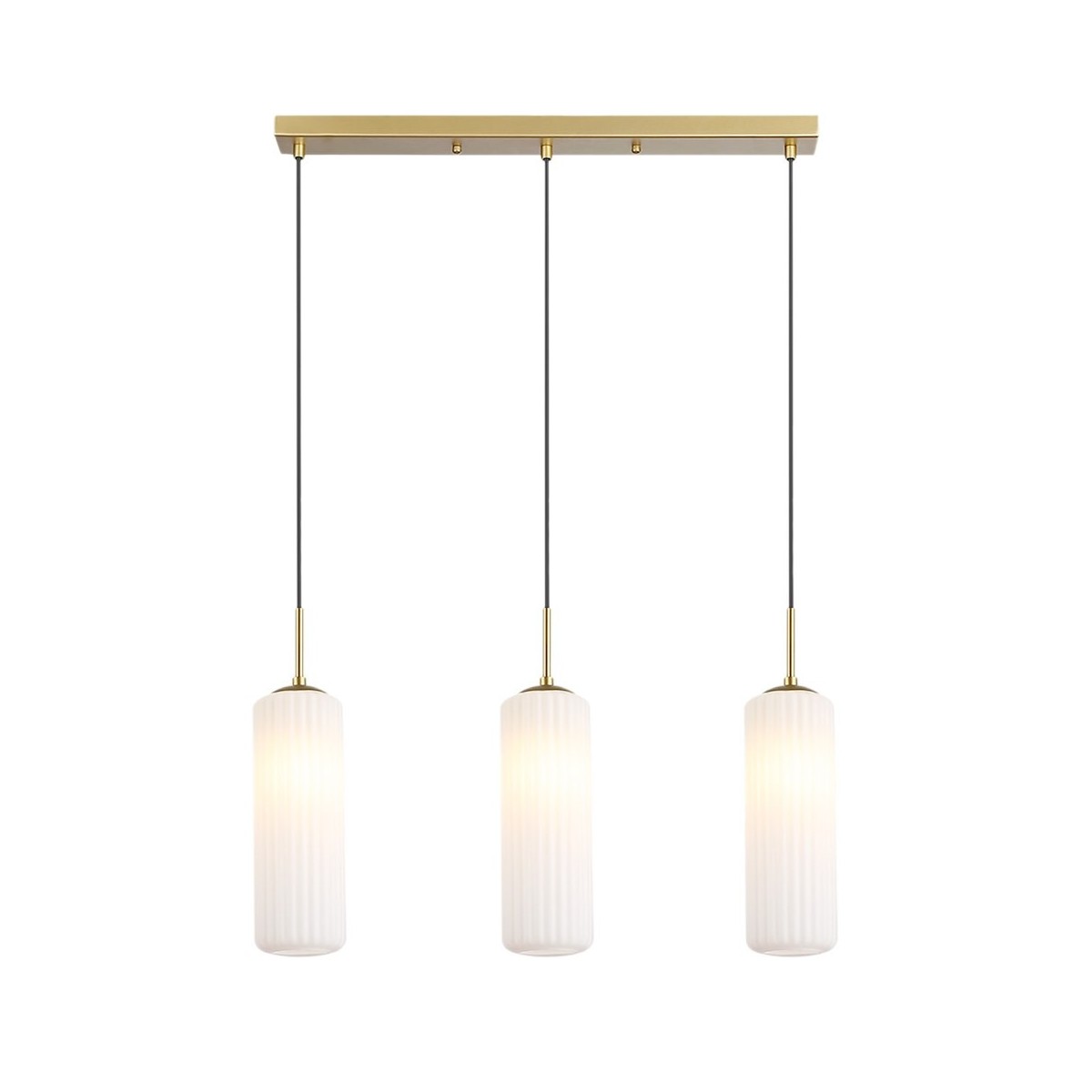 Lampa wisząca Vesta 3xE27 styl skandynawski