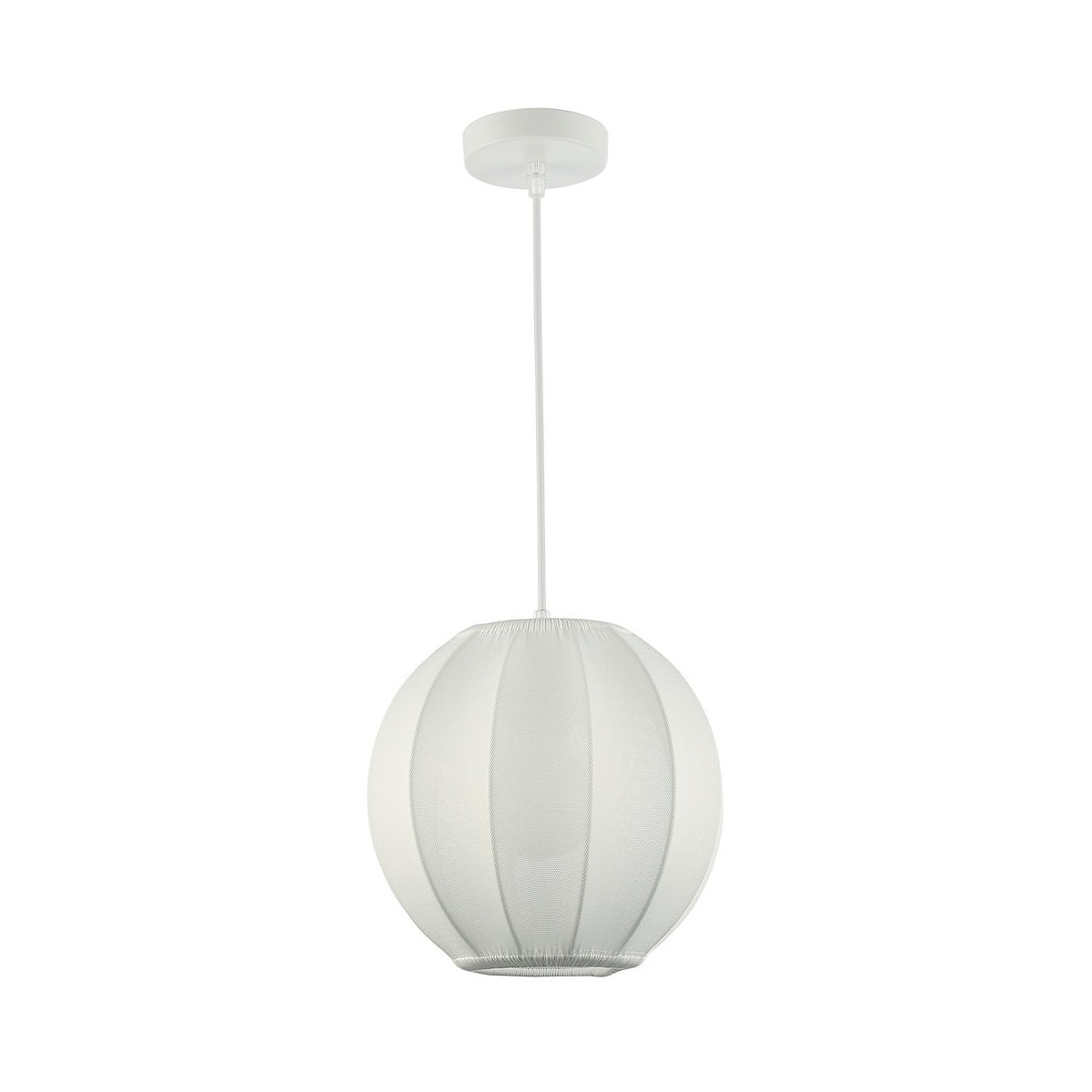 Lampa wisząca DANA White kula 1xE27