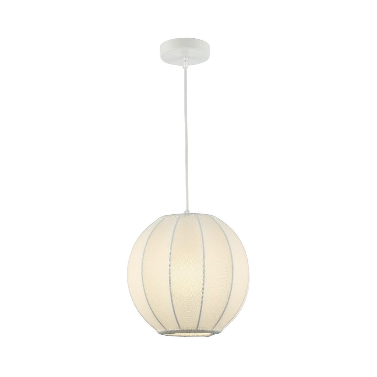 Lampa wisząca DANA White kula 1xE27