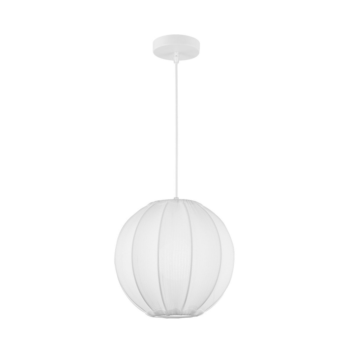 Lampa wisząca DANA White kula 1xE27