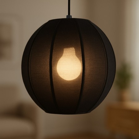 MiLagro DANA ML1806 czarna lampa wisząca loft