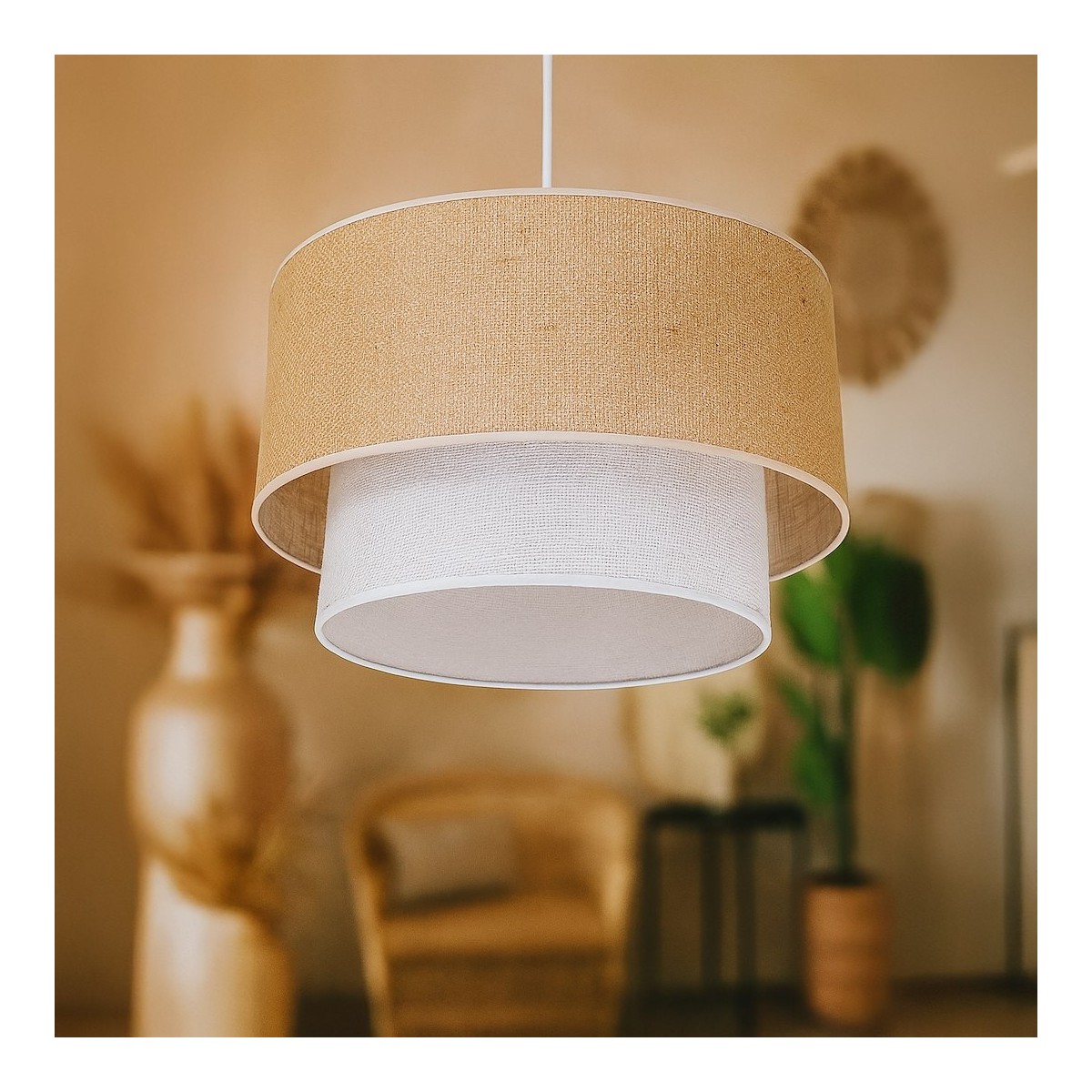 MiLagro BUENO MLP1827 lampa wisząca natura