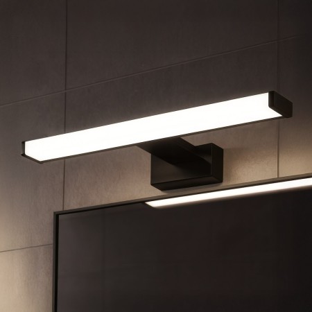 Milagro ML2025 Kinkiet Mirore Czarny 8W 40cm