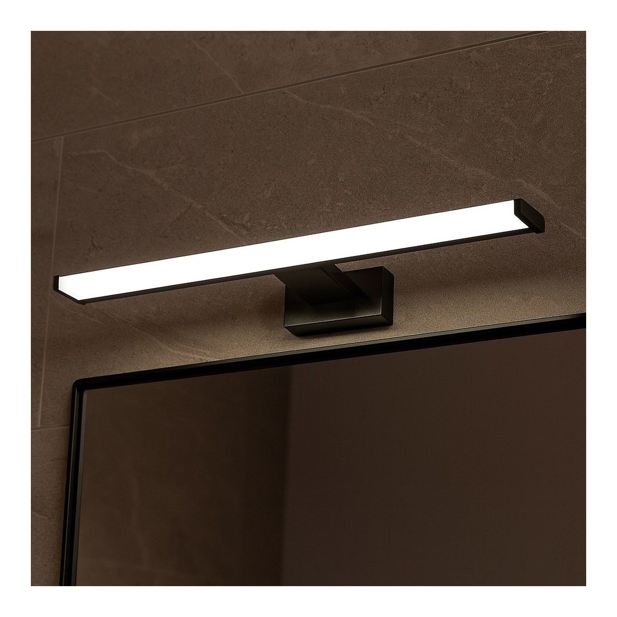 Milagro ML2026 Kinkiet Mirore Czarny 10W 60cm