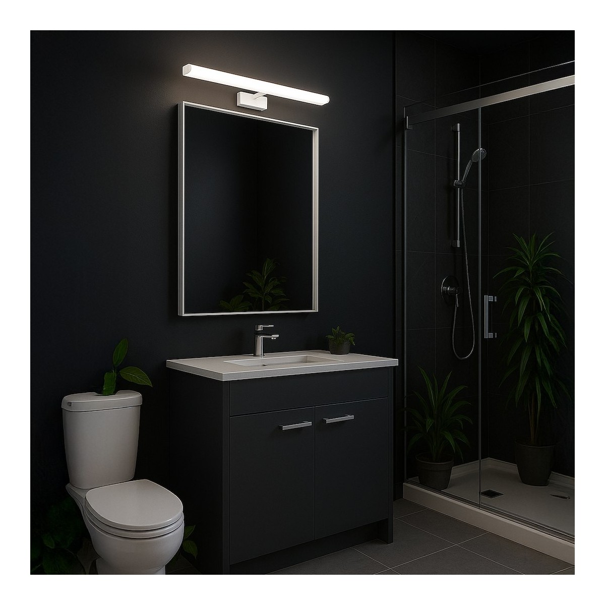 MiLagro MIRORE ML2028 kinkiet LED biały