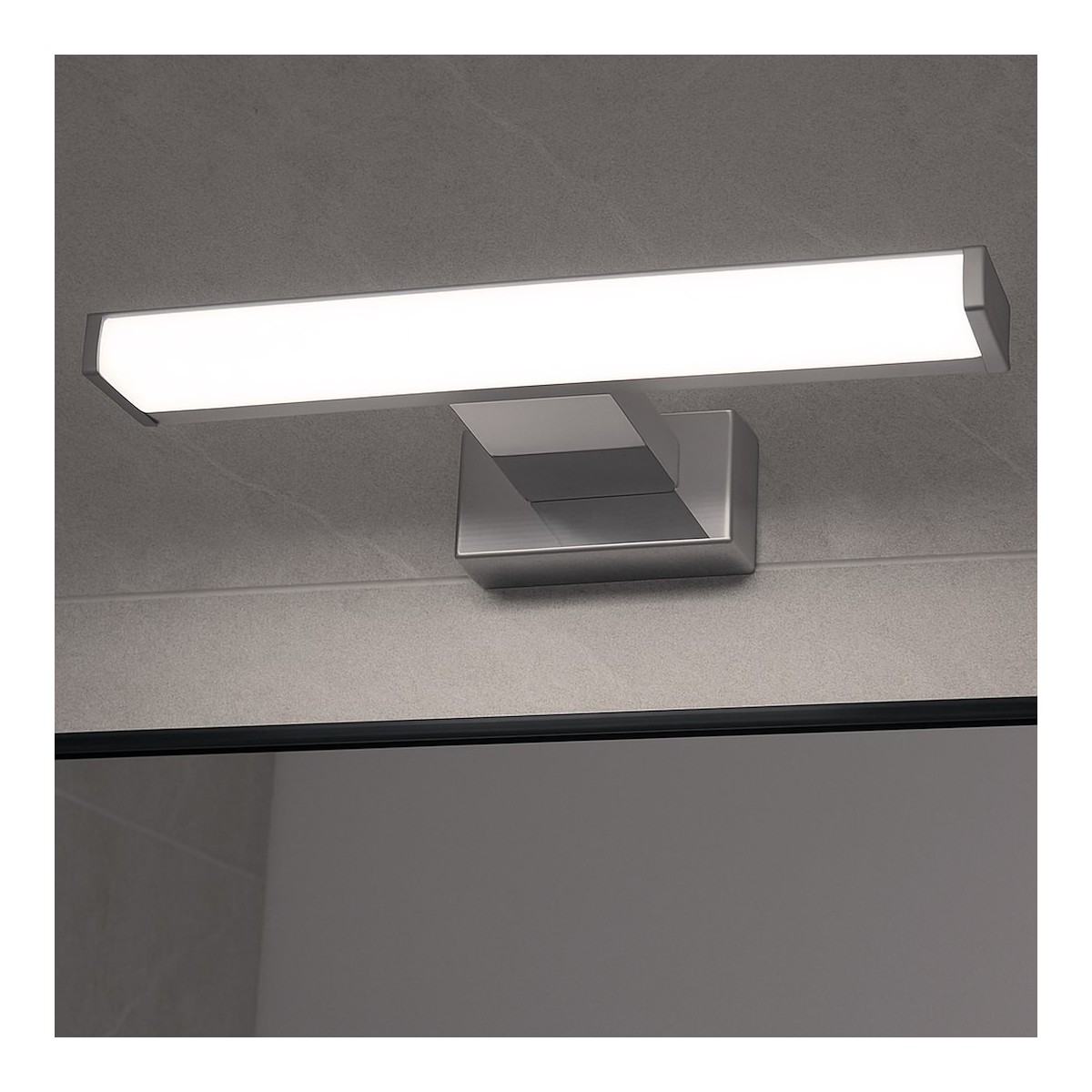 MiLagro MIRORE ML2030 srebrny kinkiet LED