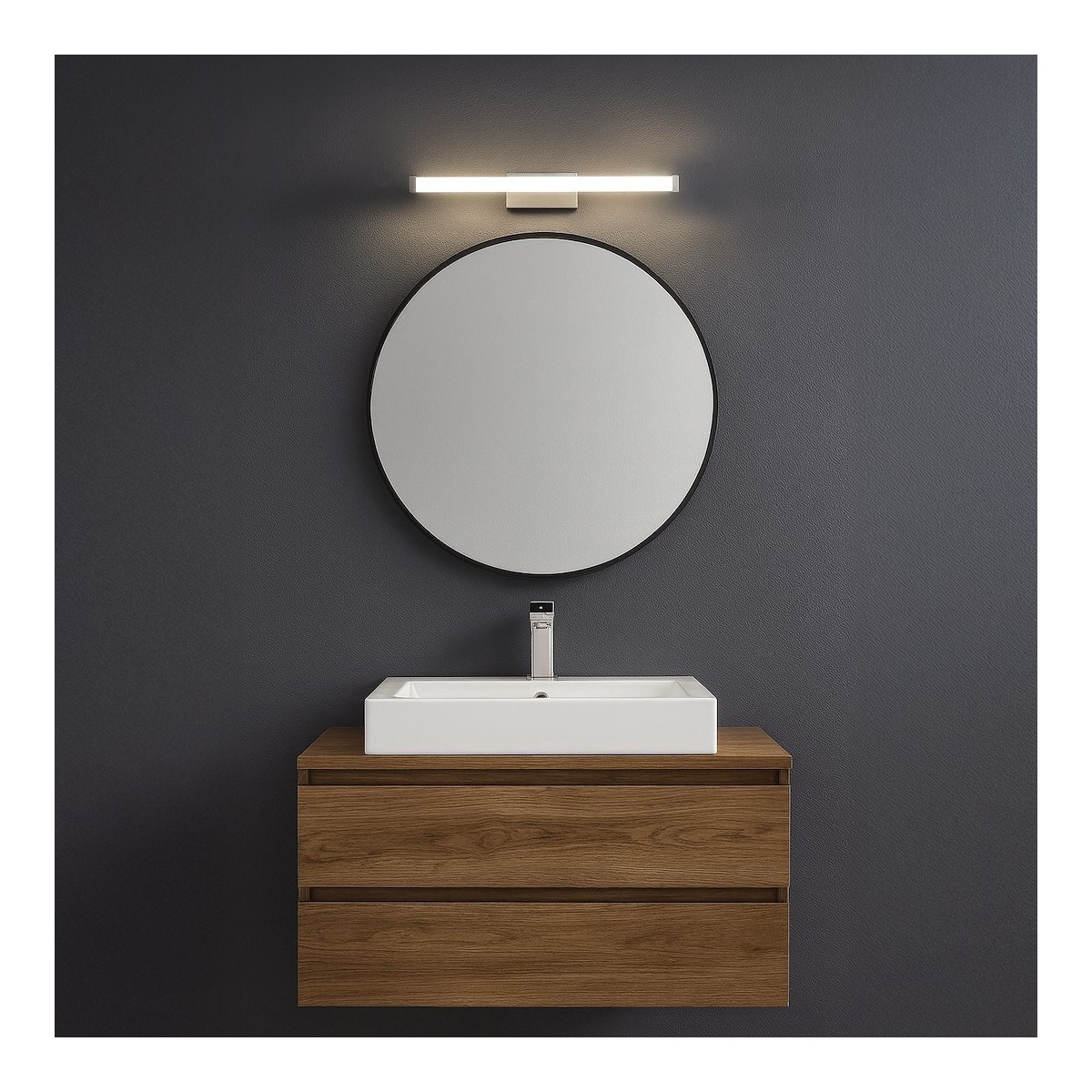 Milagro ML2030 Kinkiet MIRORE SILVER 5W 30cm