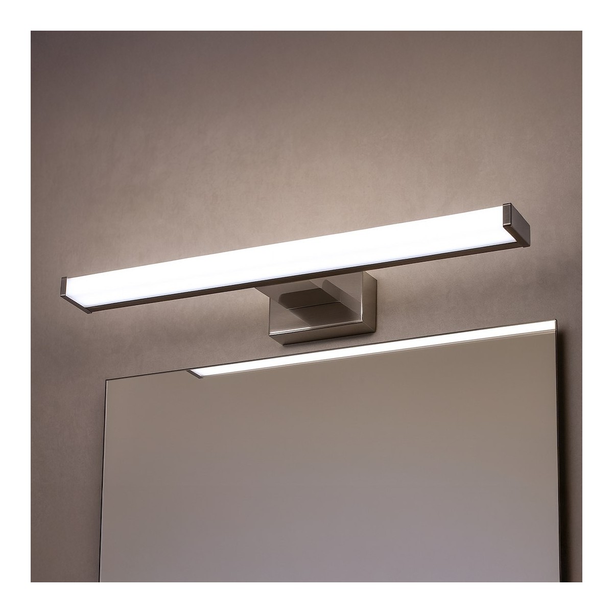 MiLagro MIRORE ML2031 srebrny kinkiet LED