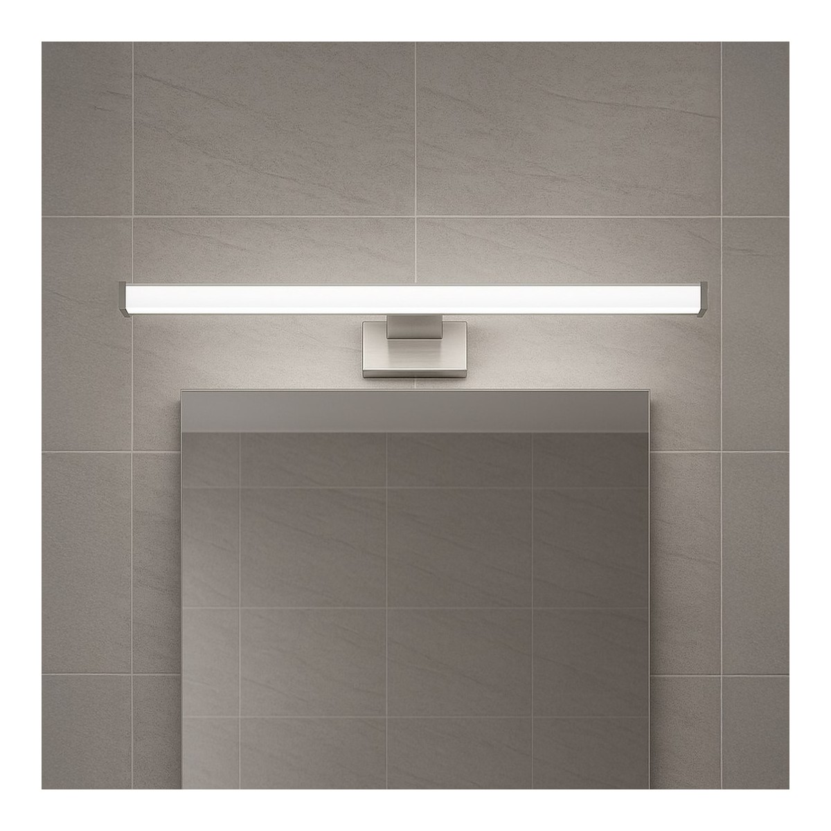 MiLagro MIRORE ML2031 srebrny kinkiet LED