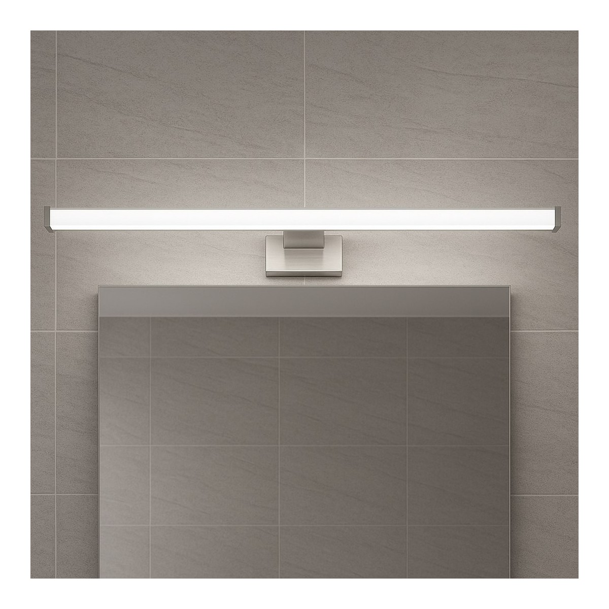 Milagro ML2032 Kinkiet MIRORE SILVER 10W 60cm