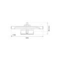 MiLagro VINCI ML2034 kinkiet LED 60 cm