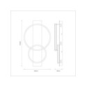 MiLagro ROWENA ML1851 lampa sufitowa LED