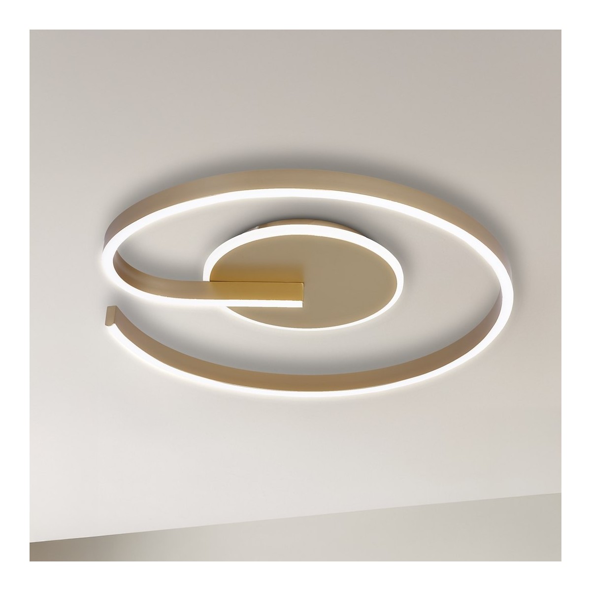 Milagro ML1849 Lampa sufitowa LORENZO GOLD 22W LED