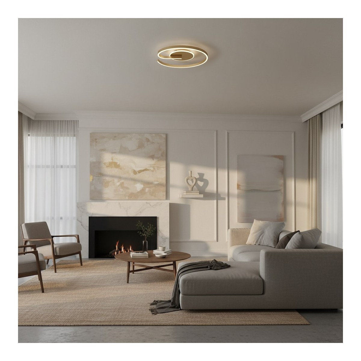 MiLagro LORENZO GOLD ML1849 lampa LED