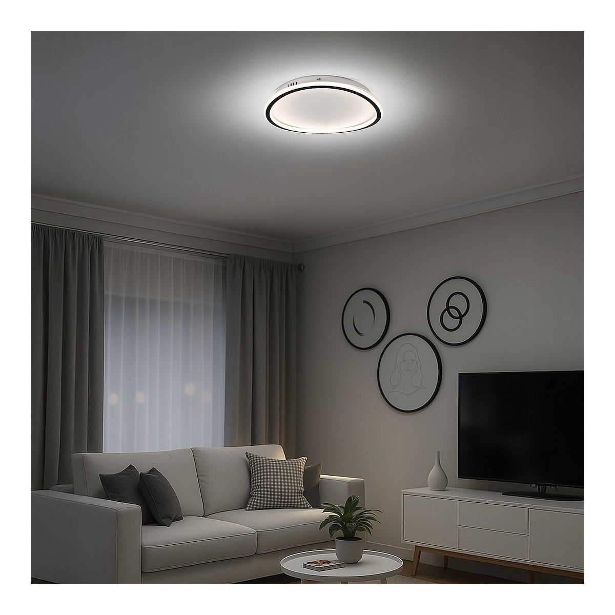 Milagro ML1846 Lampa sufitowa CALI round 30W LED